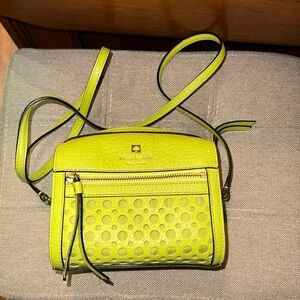 Kate Spade💚Perri Lane LooLoo Leather Crossbody
